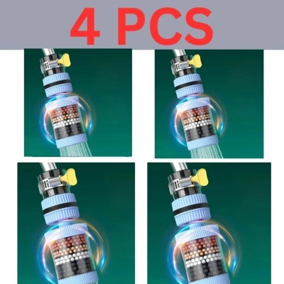 4 Pic 360 Degree Rotatable 6 Layter water Filter